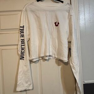 True Religion Optic White Heritage Tee